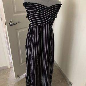 Maxi stripped dress